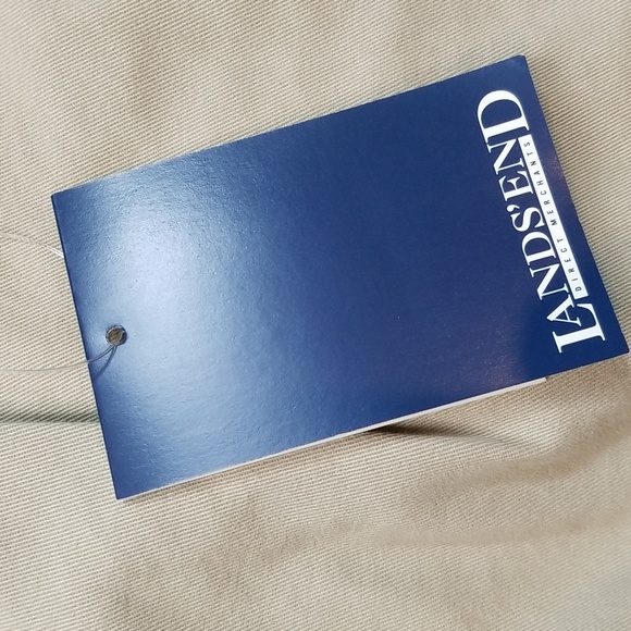 New Lands End khaki pants, 44x34 - Picture 2 of 5